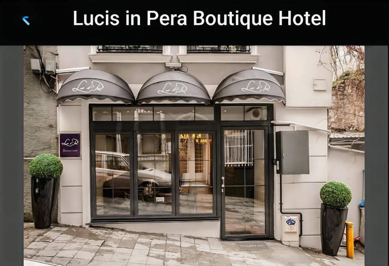 Lucis In Pera Boutique Hotel Κωνσταντινούπολη Εξωτερικό φωτογραφία